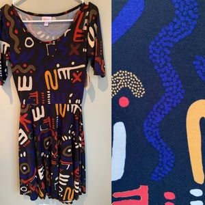 NWT LuLaRoe Nicole Dress - M (10-12)